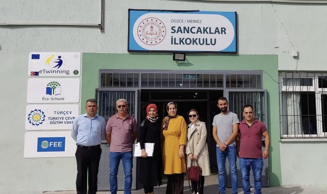 Düzce İl Milli Eğitim Müdürlüğü'nce yapılan "Okulum Temiz" ça...