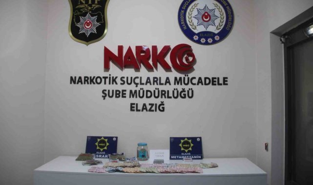 Elazığ'da uyuşturucu madde satışı yapan ve torbacı olarak tabir edilen ...