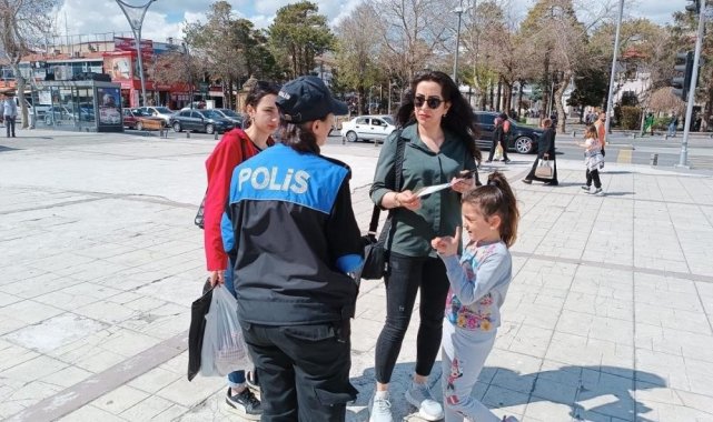 Erzincan'da polis ekipleri tarafından 4 bin 430 kişi suçla mücadelenin ...