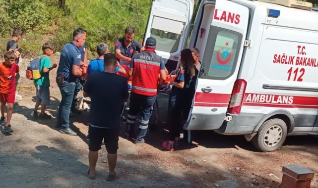 Hatay'da motosiklet kazası: 1 yaralı