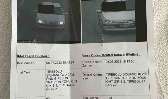 İran'dan Türkiye'ye araçlarıyla gelen turistlerin plaka sistemlerin...