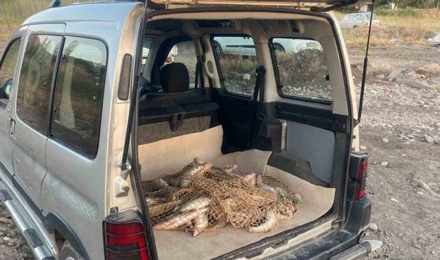 Isparta'da kaçak balık avcılığı yaptığı tespit edilen 2 balıkçıya idari...