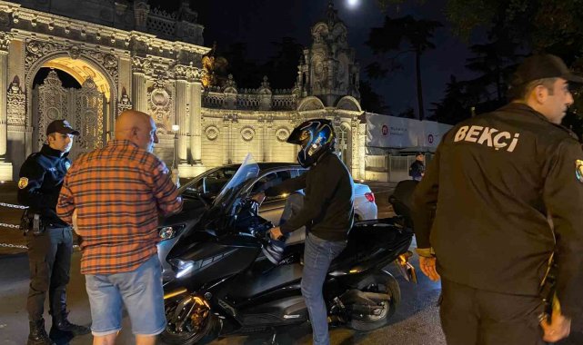 İstanbul Emniyet Müdürlüğü tarafından il genelinde motosikletli sürücülere ...