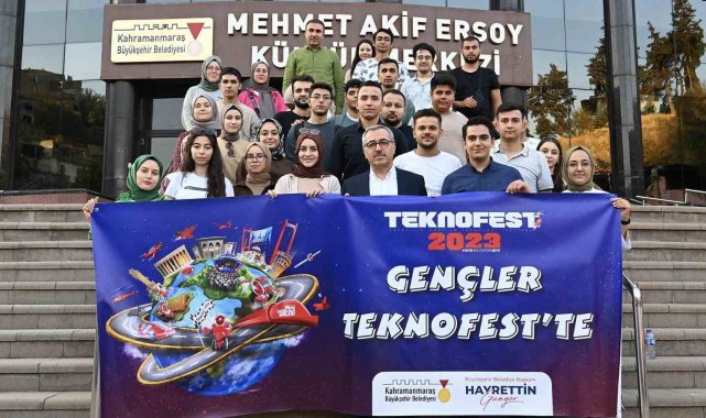 İzmir'de düzenlenen TEKNOFEST'e katılmak üzere yola çıkacak olan ge...