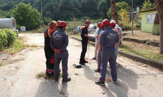 Karayolları Genel Müdürlüğü 1. Bölge personeline yönelik afet ve acil durum...