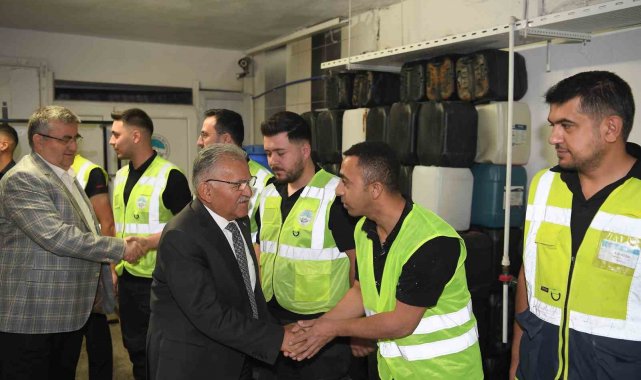 Kayseri Büyükşehir Belediye Başkanı Dr. Memduh Büyükkılıç, merkez ve ilçele...