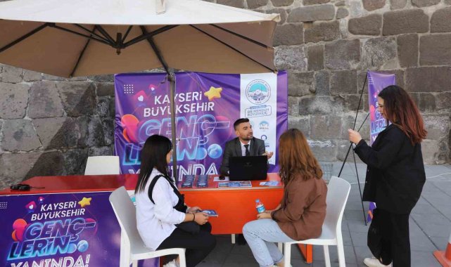 Kayseri Büyükşehir Belediyesi, genç ve öğrenci dostu hizmetleri çerçevesind...
