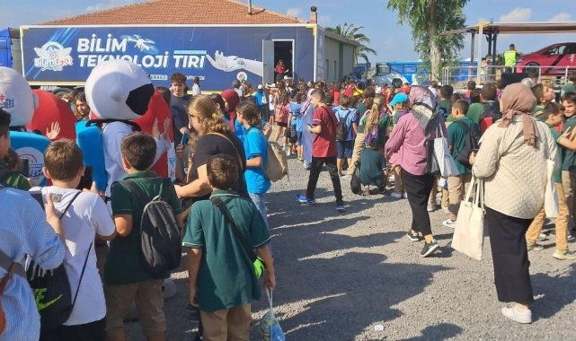 Kepez Belediyesi'nin Bilim ve Teknoloji Tırı, dünyanın en büyük Havacıl...