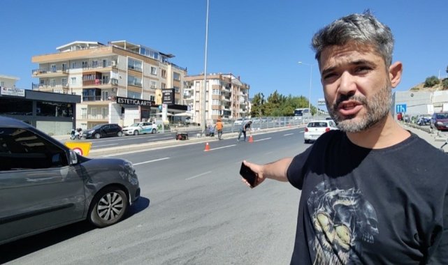 Kuşadası'nda 11 Eylül gecesi çevreyolunda meydana gelen trafik kazasınd...