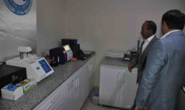 Malazgirt Süt Üreticileri Birliği tarafından yürütülen 'Çiğ Süt Analiz ...