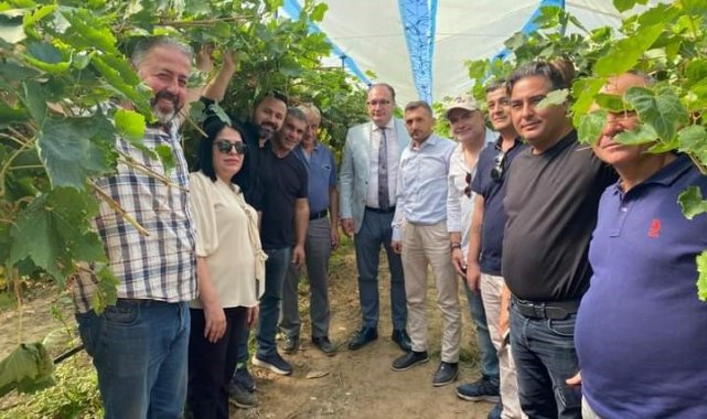 Manisa'nın Sarıgöl ilçesinin Dindarlı Mahallesi'nde özel bir firma ...