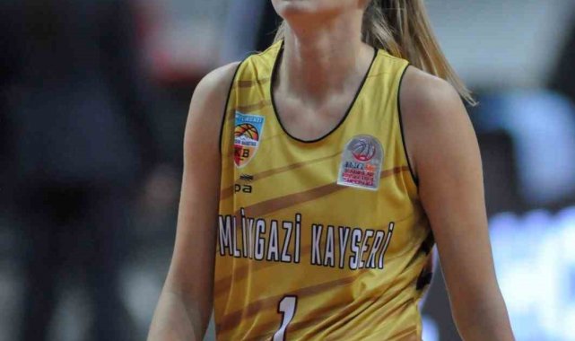 Melikgazi Kayseri Basketbolun Rumen oyuncusu Cladiua Cuic yarın oynanacak o...