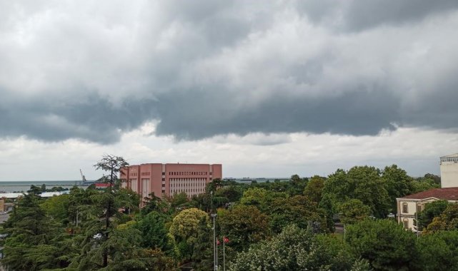 Meteoroloji 10. Bölge Müdürlüğü'nden yapılan açıklamada Samsun'da k...