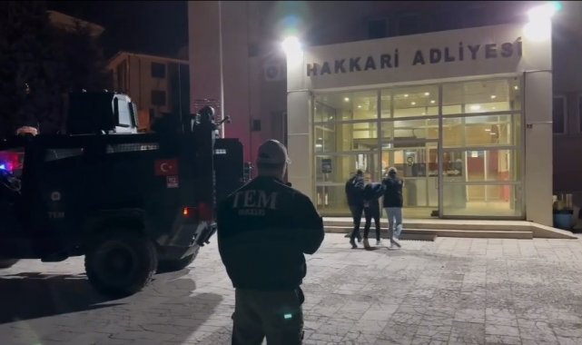 Milli İstihbarat Teşkilatı (MİT) ve Hakkari İl Emniyet Müdürlüğü ekiplerini...