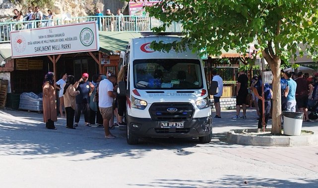 Muğla'nın Fethiye ilçesinde yer alan dünyaca ünlü Saklıkent Milli Parkı...