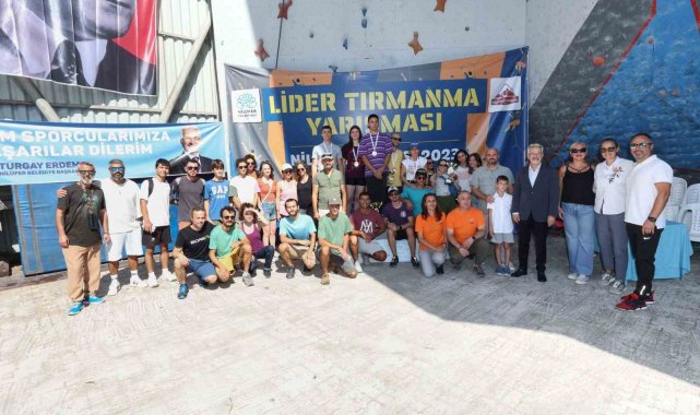 Nilüfer Belediyesi'nin bu yıl 9'uncusunu düzenlediği Lider Tırmanma...