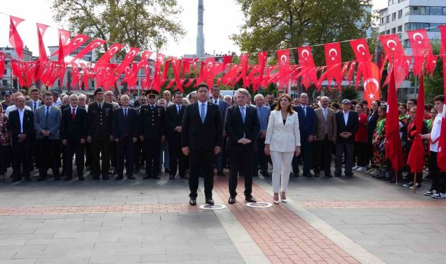Ordu'da, Gazi Mustafa Kemal Atatürk'ün Ordu'ya gelişinin 99'...