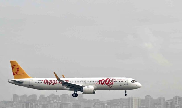 Pegasus Hava Yolları'nın Cumhuriyet'in 100. yılında filosuna kattığ...