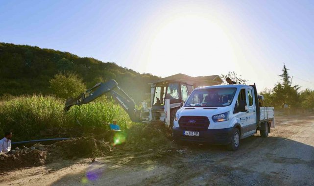 Sakarya Büyükşehir Belediyesi, Serdivan ilçesinde başlattığı hat yenileme ç...