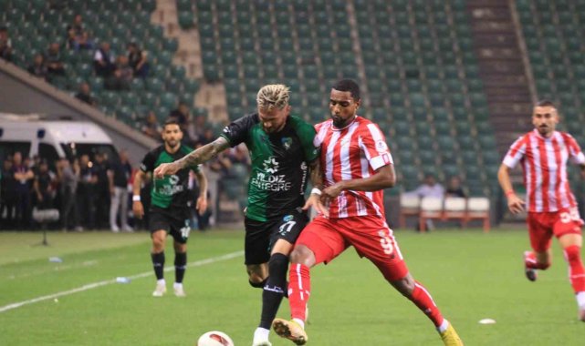 Trendyol 1. Lig'in 5. haftasında Kocaelispor, sahasında Boluspor'u ...