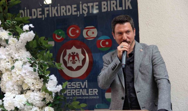 Yesevi Alperenler Derneği Piraziz teşkilatının açılışında konuşan MHP Gires...