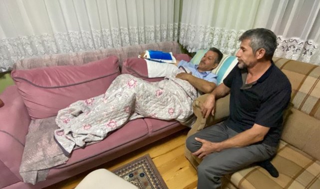 Zonguldak'ta TTK'ya ait maden ocağında meydana gelen göçükte kendis...