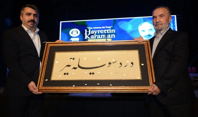 Bursa'da ilahiyatçı yazar Prof. Dr. Hayrettin Karaman için vefa program...