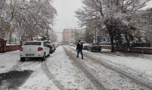 Ardahan'da olumsuz hava koşulları nedeniyle Çıldır ilçesi ile bazı köyl...