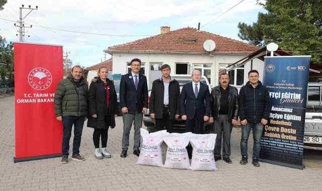 Eskişehir İl Tarım ve Orman Müdürlüğü, Alpu İlçesi'nde yetiştiricilik y...