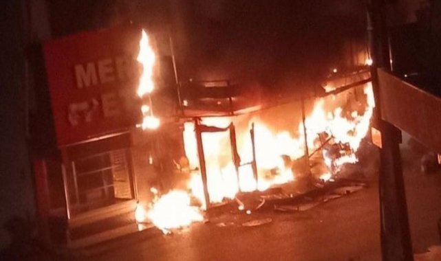 Karabağlar ilçesinde bir iş yerinde çıkan yangının kundaklama olduğu ortaya çıktı