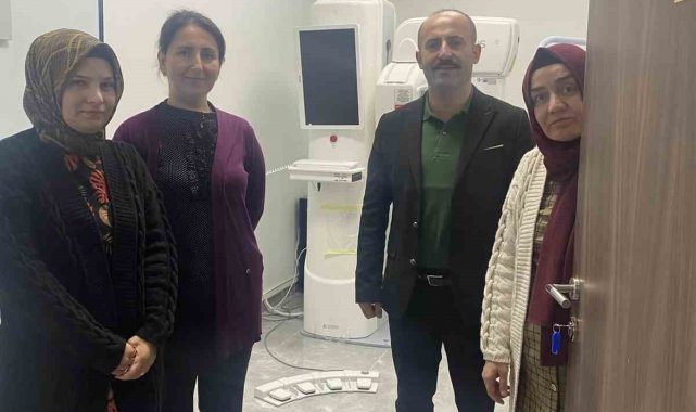 Konya'nın Karapınar ilçesinde, kadınlara yönelik meme kanseri taraması ...