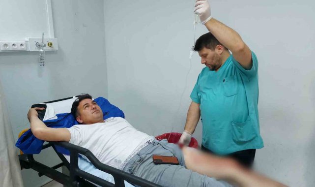 Samsun'da bir kişi akaryakıt istasyonunda karşılaştığı akrabasının bıça...