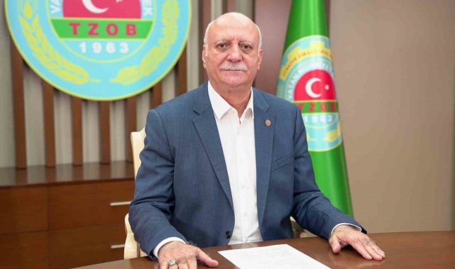 Türkiye Ziraat Odaları Birliği (TZOB) Genel Başkanı Şemsi Bayraktar, ekim a...