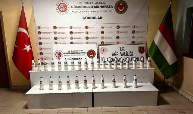 Ağrı'da 32 kilo 82 gram metanfetamin ele geçirildi, 2 şahıs gözaltına a...