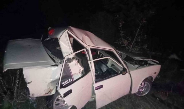 Balıkesir'in Burhaniye ilçesinde arızalanan aracını iten şahıs, başka b...