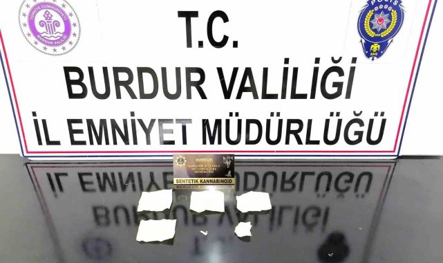 Burdur İl Emniyet Müdürlüğü ekipleri tarafından düzenlenen uyuşturucu opera...