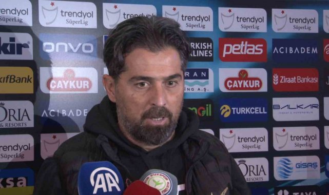 Çaykur Rizespor Teknik Direktörü İlhan Palut, Bucaspor 1928 maçının ardında...