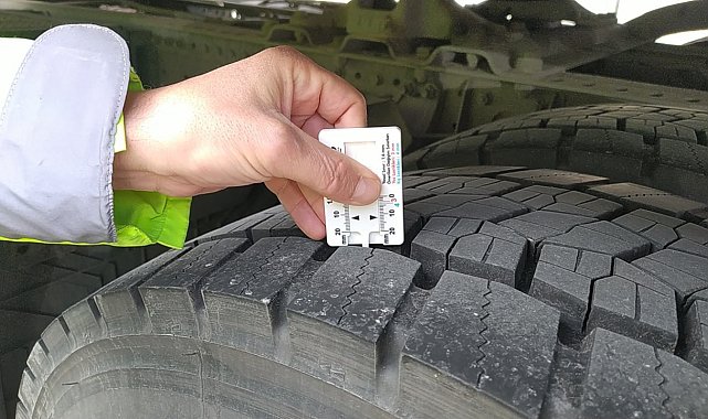 Çorum'da kış lastiği denetimi yapıldı