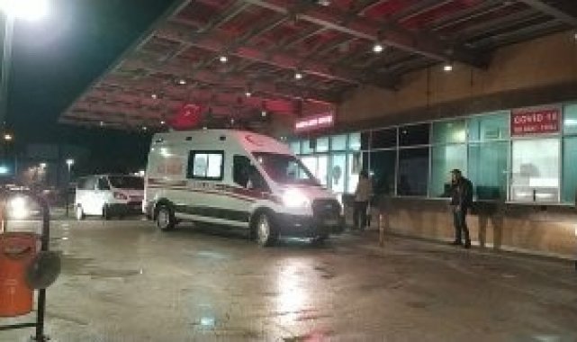 Çorum'un Alaca ilçesinde arazi anlaşmazlığı nedeniyle çıkan tartışmada ...