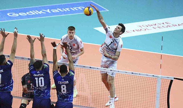 Efeler Ligi: Ziraat Bankkart: 3- Develi Belediyespor: 2