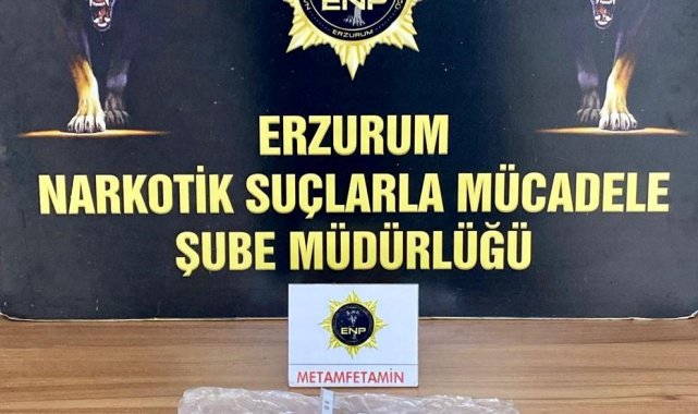 Erzurum Emniyet Müdürlüğü Narkotik Suçlarla Mücadele Şube Müdürlüğü ve İsti...