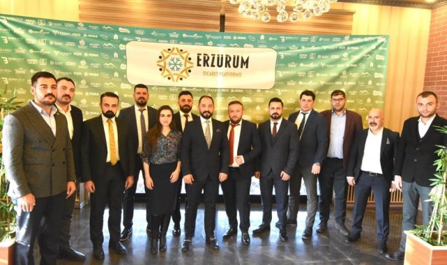 Erzurumlu iş insanlarını bir araya getiren Erzurum Ticaret Platformu kuruld...