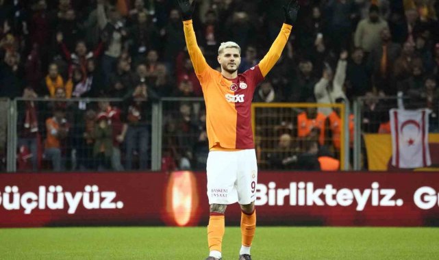 Galatasaray'ın Arjantinli futbolcusu Mauro Icardi, Adana Demirspor maçı...
