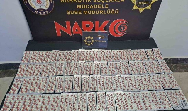 Kırıkkale'de polis ekiplerince yapılan uyuşturucu operasyonunda bin 112...