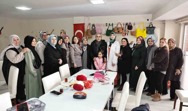 Kütahya'daki üreten kadınlara ve hayata geçirdikleri faaliyetlere deste...