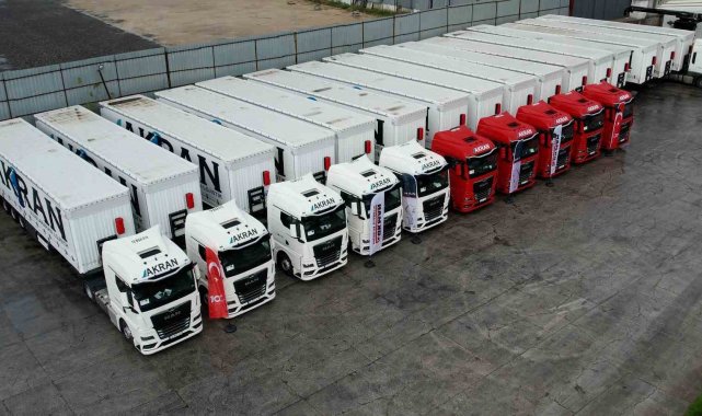 Lokman Koçaslan Otomotiv, lojistik sektörünün öncü firmasına 20 tane MAN TG...