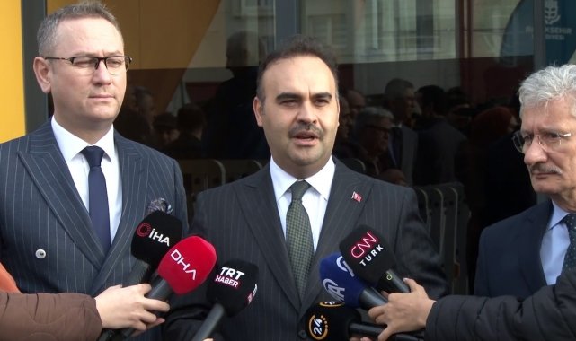 Necip Fazıl Kısakürek Başakşehir Kültür Yaşam Parkı açılışından sonra basın...