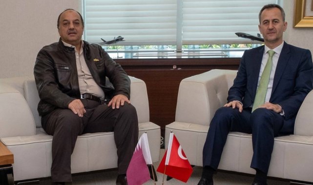 Savunma Sanayii Başkanı Haluk Görgün, Katar Başbakan Yardımcısı ve Savunma ...