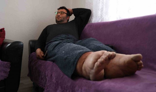 Sivas'ın Şarkışla ilçesinde milyonda bir görülen hastalığa yakalanan Tu...