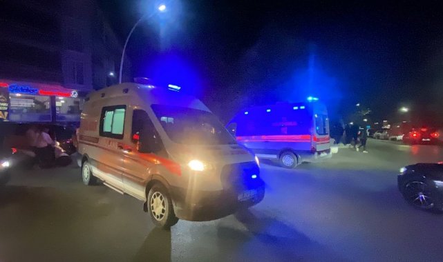 Tokat'tın Erbaa ilçesinde aralarında anlaşmazlık bulunan 3 kişi arasınd...